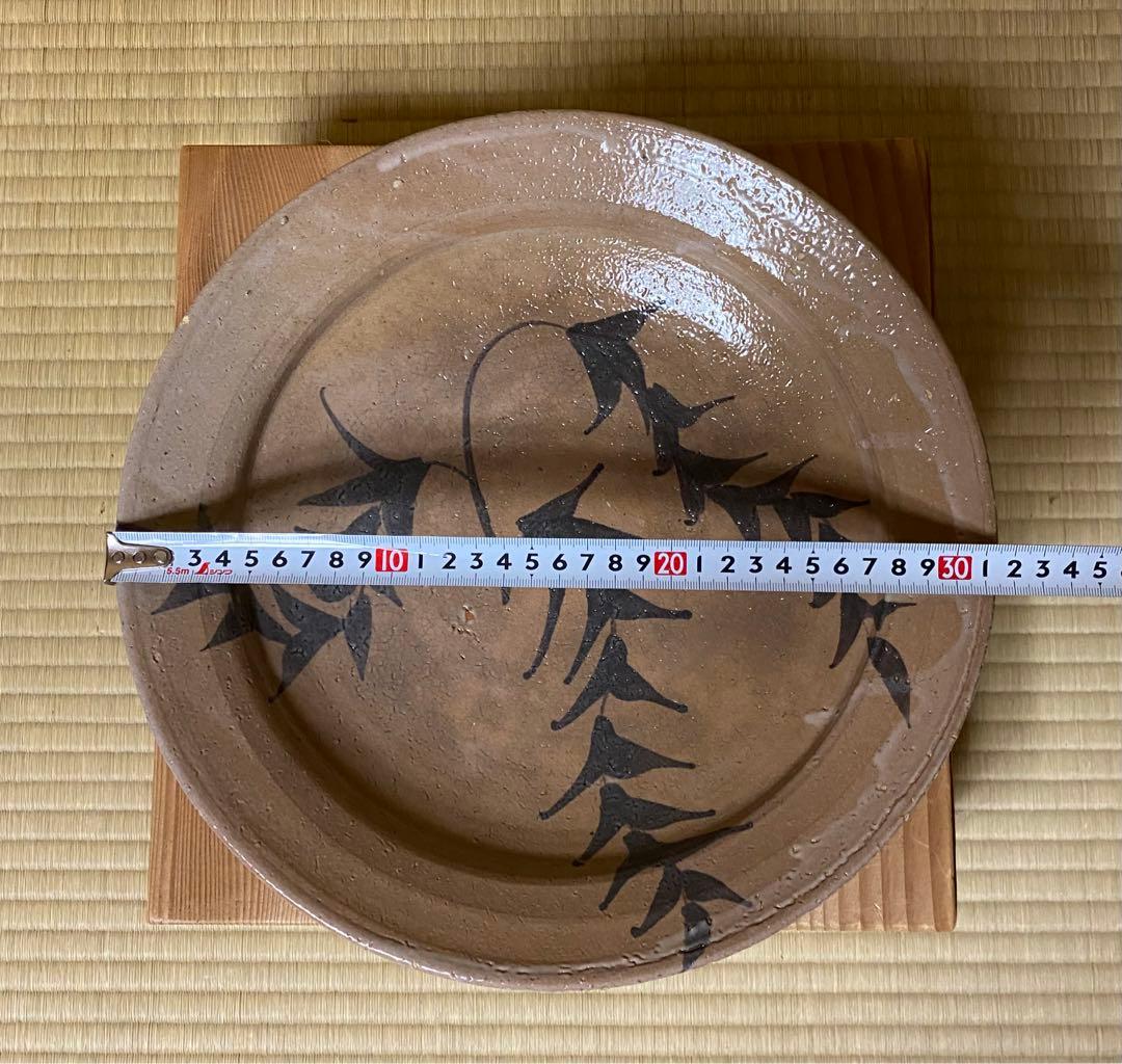 十二代中里太郎右衛門　絵唐津　額皿　大皿　レア商品　共箱付