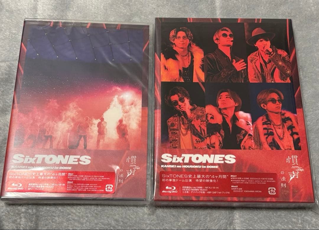 SixTONES 慣声の法則 in DOME〈初回盤〉〈通常盤〉　Blu-ray