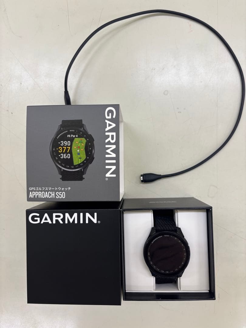 GARMIN APPROACH S50 GPSゴルフスマートウォッチ