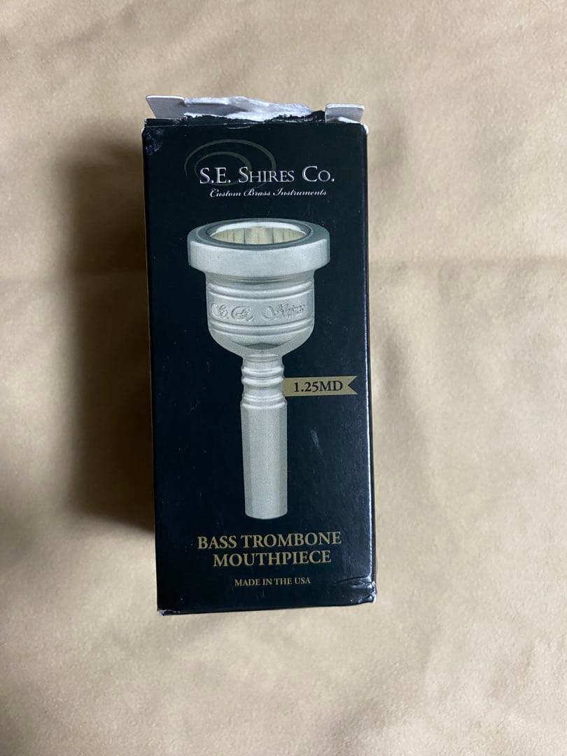 S.E.SHIRES バストロンボーンマウスピース