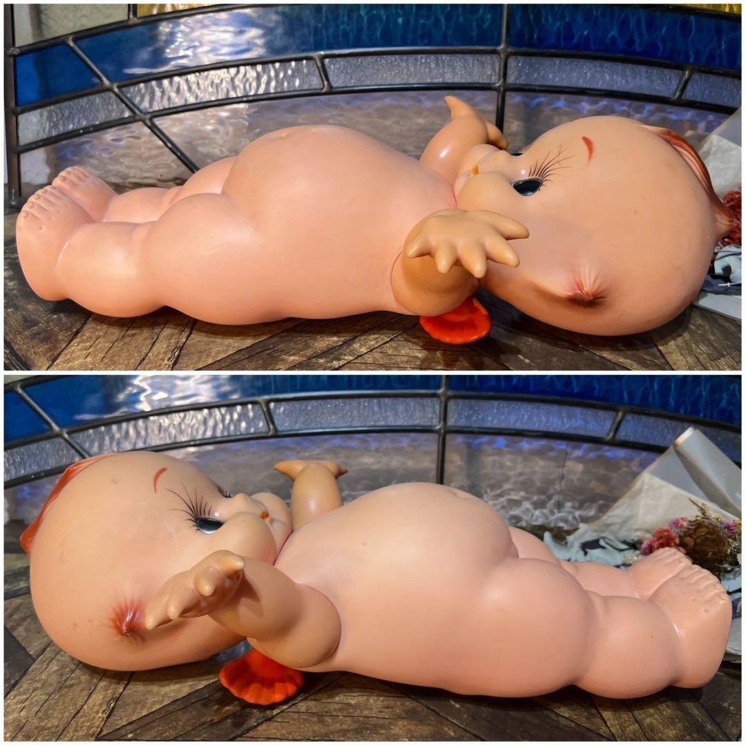 キューピーマヨネーズ 赤羽 な人形 レア 希少 昭和レトロ 53cm