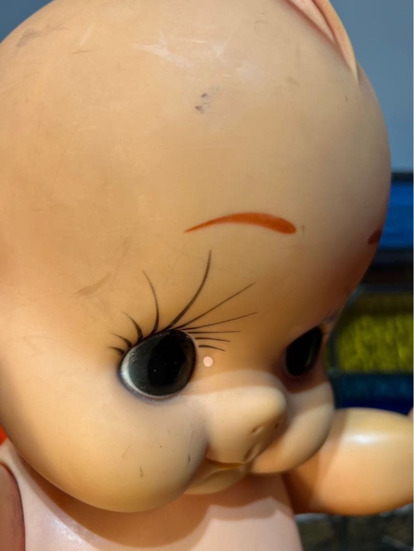 キューピーマヨネーズ 赤羽 な人形 レア 希少 昭和レトロ 53cm