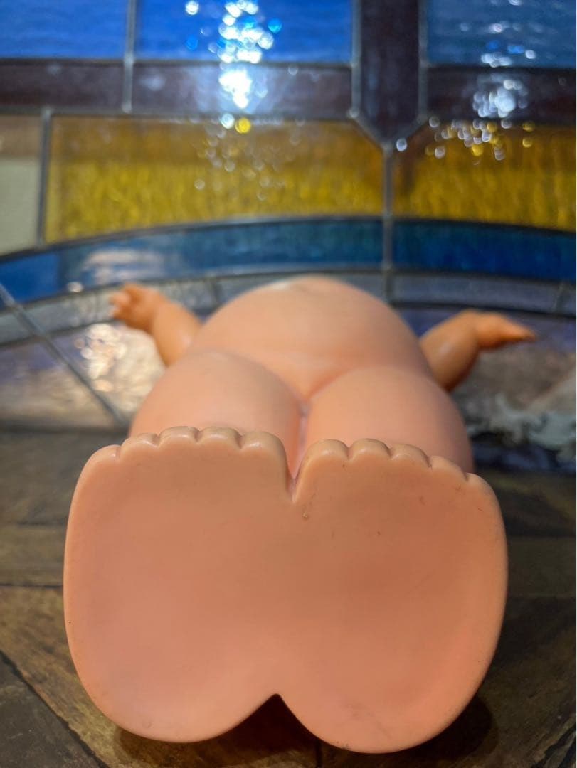 キューピーマヨネーズ 赤羽 な人形 レア 希少 昭和レトロ 53cm