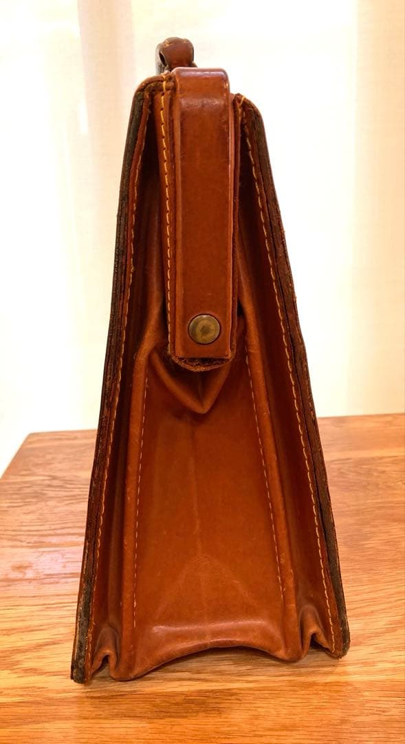 【希少】 鍵付きPAPWORTH パップワース 本革 ダレスバッグ