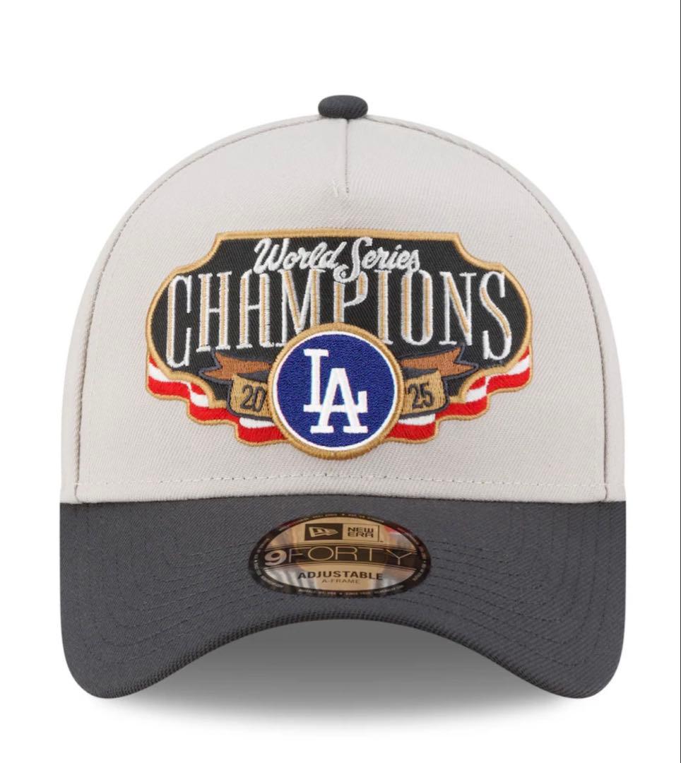 ロサンゼルス・ドジャース 2025ワールドシリーズ　優勝キャップ