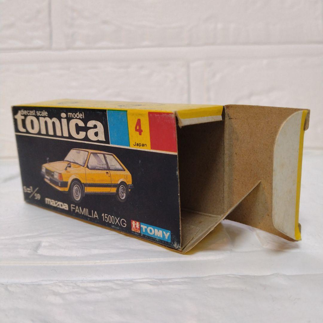 トミカ黒箱　マツダ ファミリア 1500XG