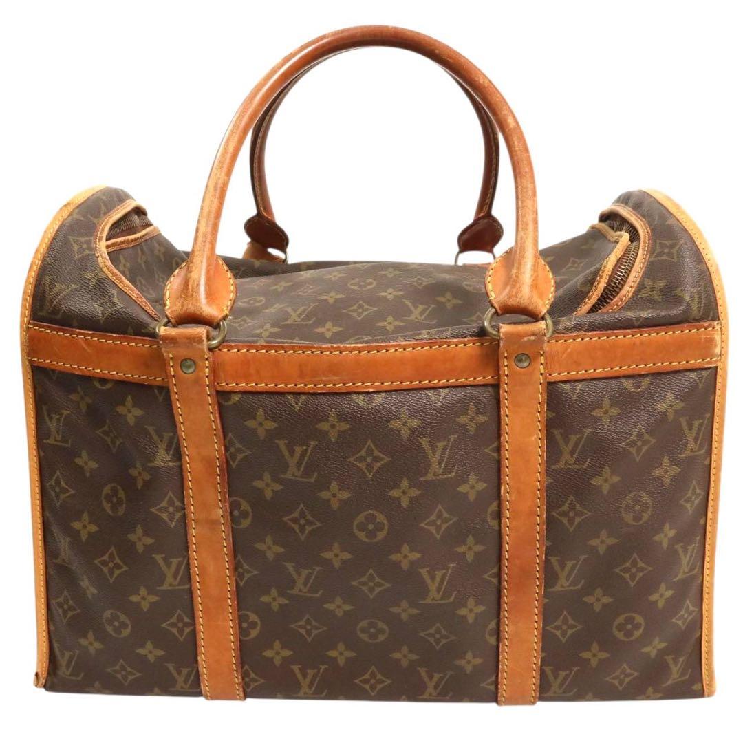 ルイヴィトン　モノグラム　ペットキャリー　サックシャスール　ボストン　0103