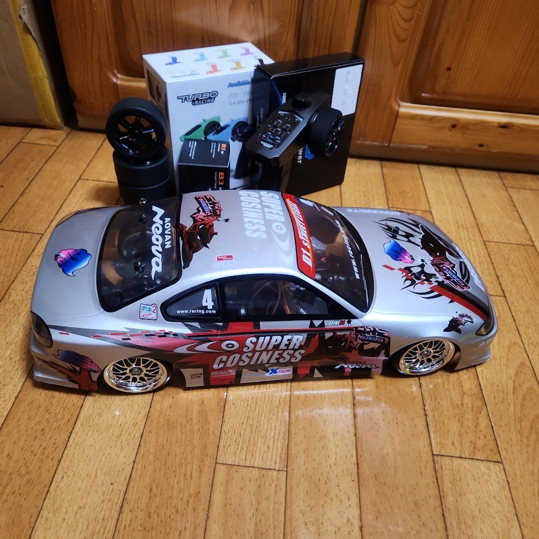 ■専用■　タミヤ ドリフト ラジコン フルセット　TT02 シルビア　ボディ