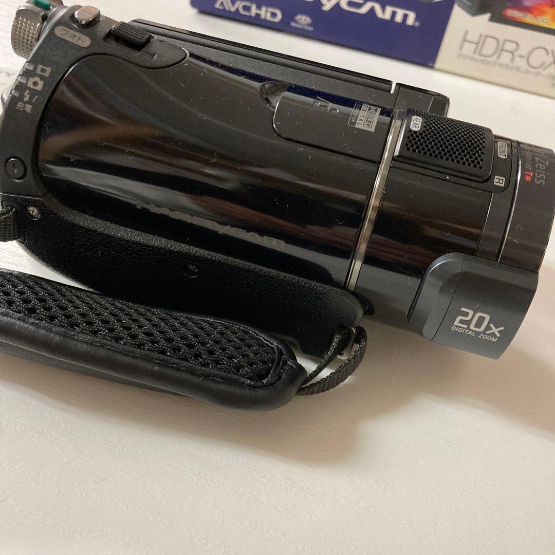 美品 SONY HDR-CX7 ナイトショット機能搭載 ビデオカメラ 完品