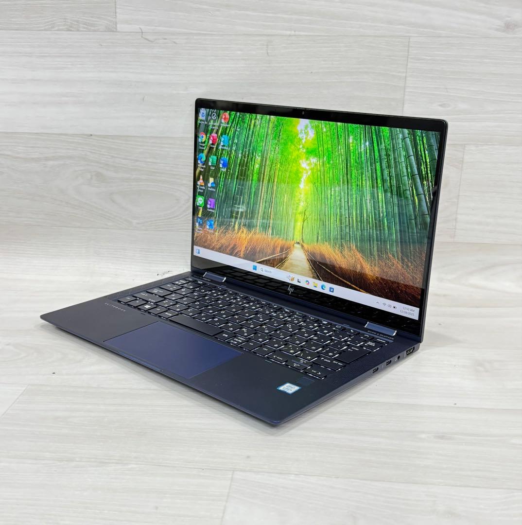 HP Elite Dragonfly フルHD タッチ 2-in-1 ノートPC