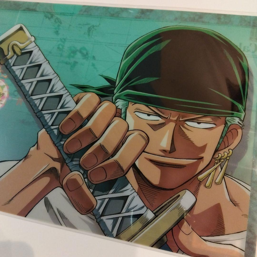 ONEPIECE ゾロ B5 クリアファイル 当時物 希少 レア レトロ
