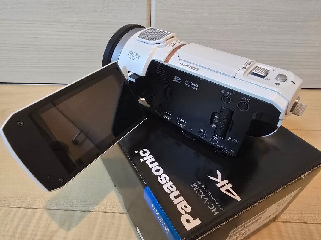 極美品 Panasonic HC-VX2M 4Kビデオカメラ 本体