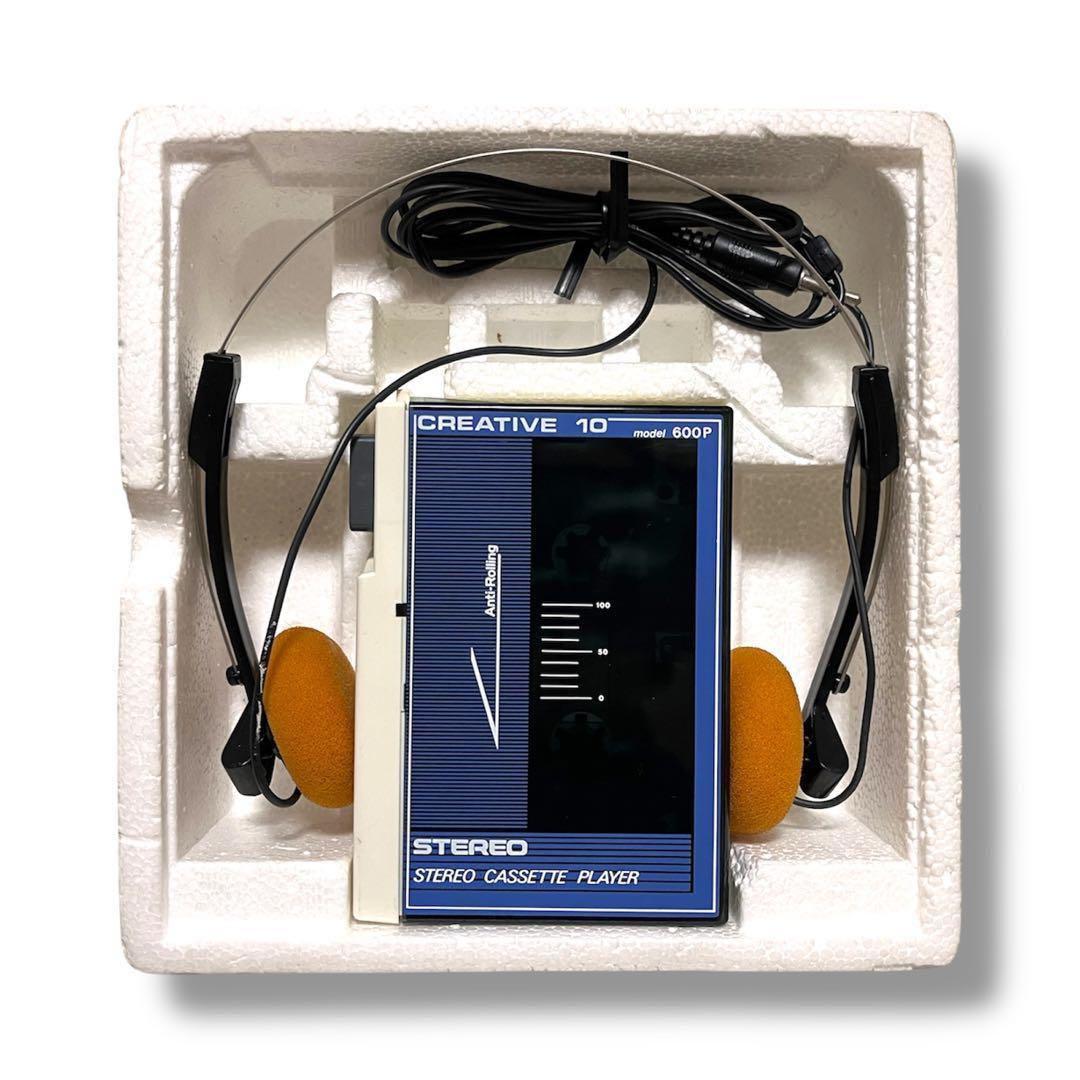 ★レア マイナーカセットプレイヤー スペースエイジ 昭和レトロ ウォークマン