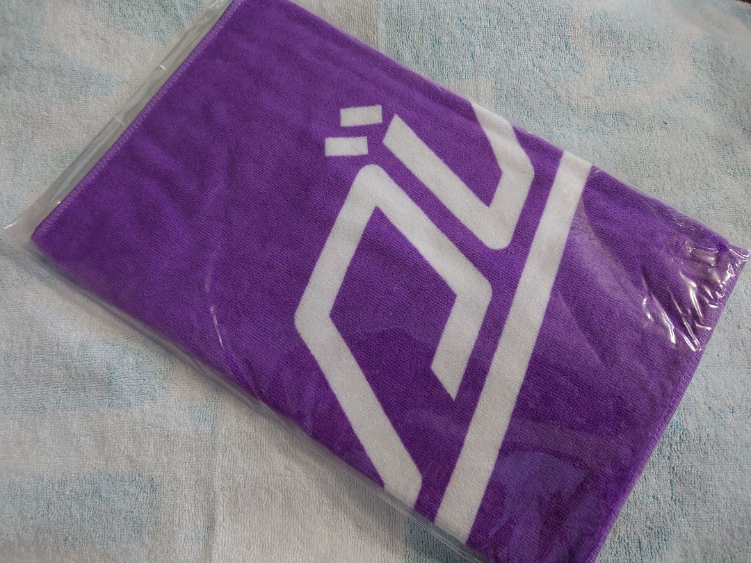ハンブレッダーズ 旧ロゴタオル パープル