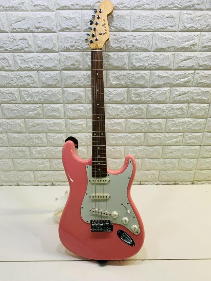 40Z Photo Genic ピンク ストラトキャスタータイプ エレキギター