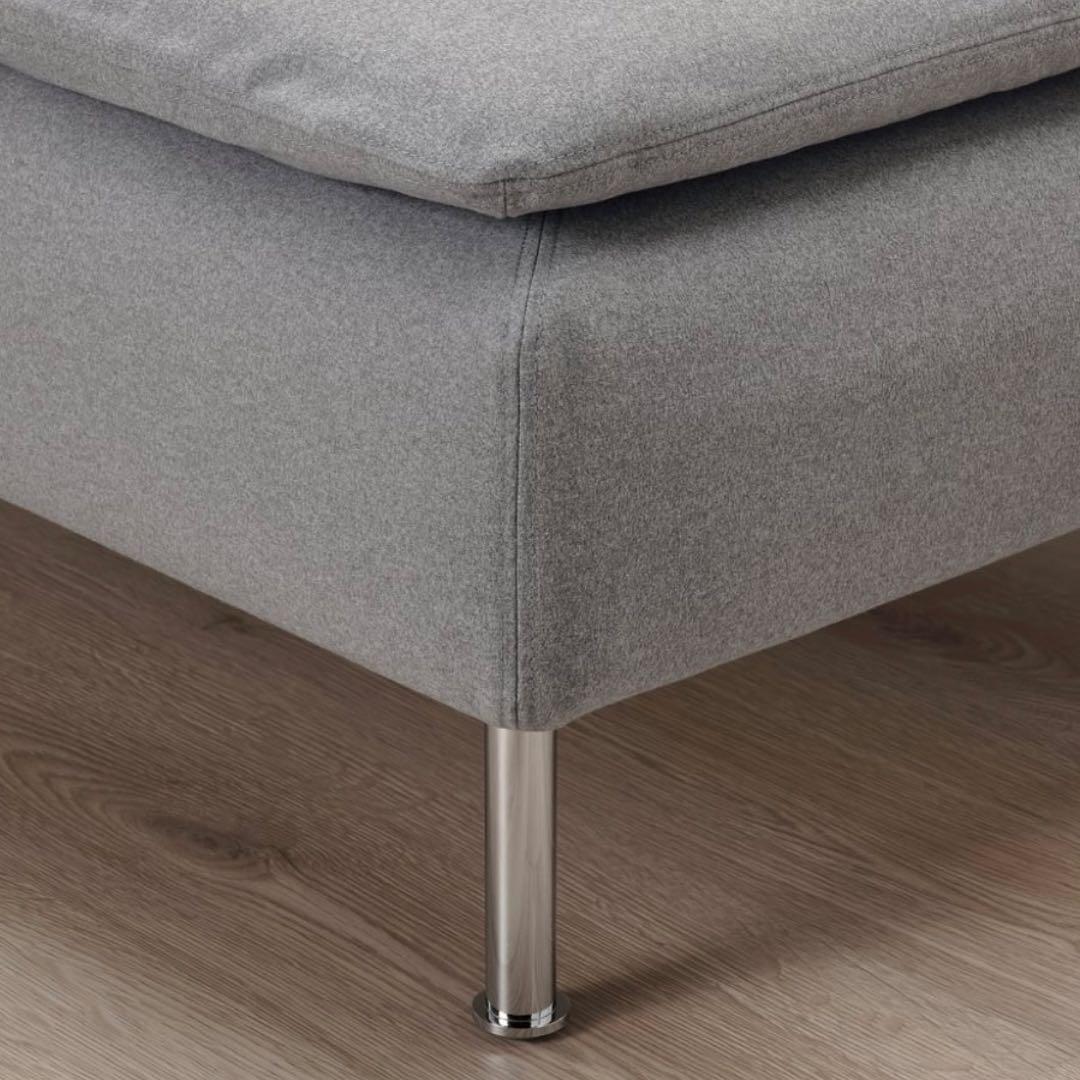 【即購入◎/美品】IKEAソーデルハムン/オットマン/トネルードグレー