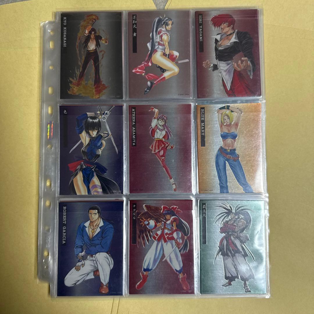 SNK ゲーメスト　コレクション　トレーディング　カード　kof 餓狼　サムスピ