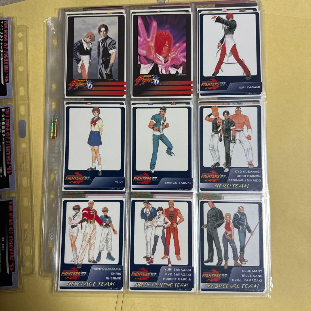 SNK ゲーメスト　コレクション　トレーディング　カード　kof 餓狼　サムスピ