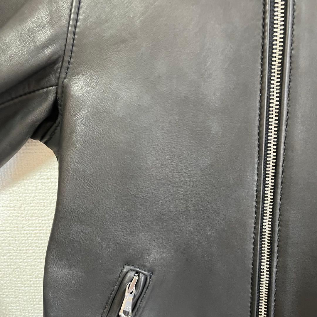 ビューティー&ユース シープセミダブルライダースジャケットXL