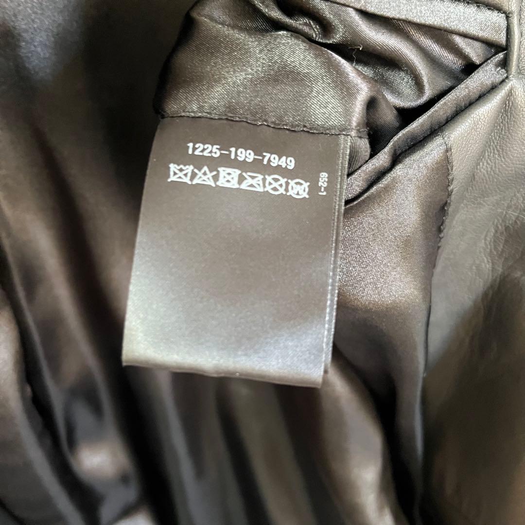 ビューティー&ユース シープセミダブルライダースジャケットXL