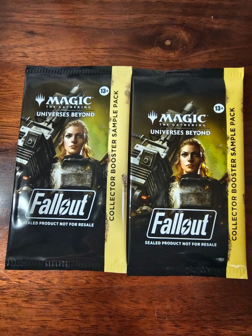 fallout サンプルコレクターブースター　2パック