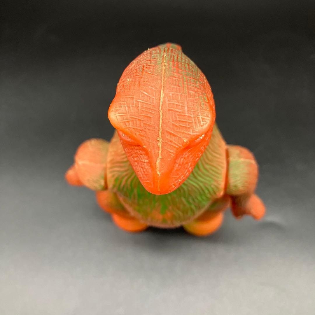 ゴジラ ポリ製 無版権 パチ怪獣 フィギュア 昭和レトロ　当時物　レア　パチモン