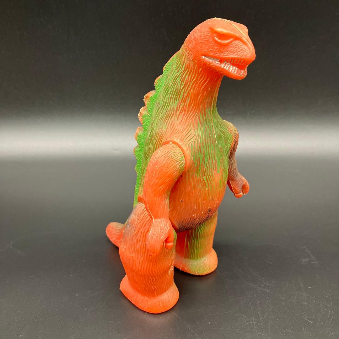 ゴジラ ポリ製 無版権 パチ怪獣 フィギュア 昭和レトロ　当時物　レア　パチモン