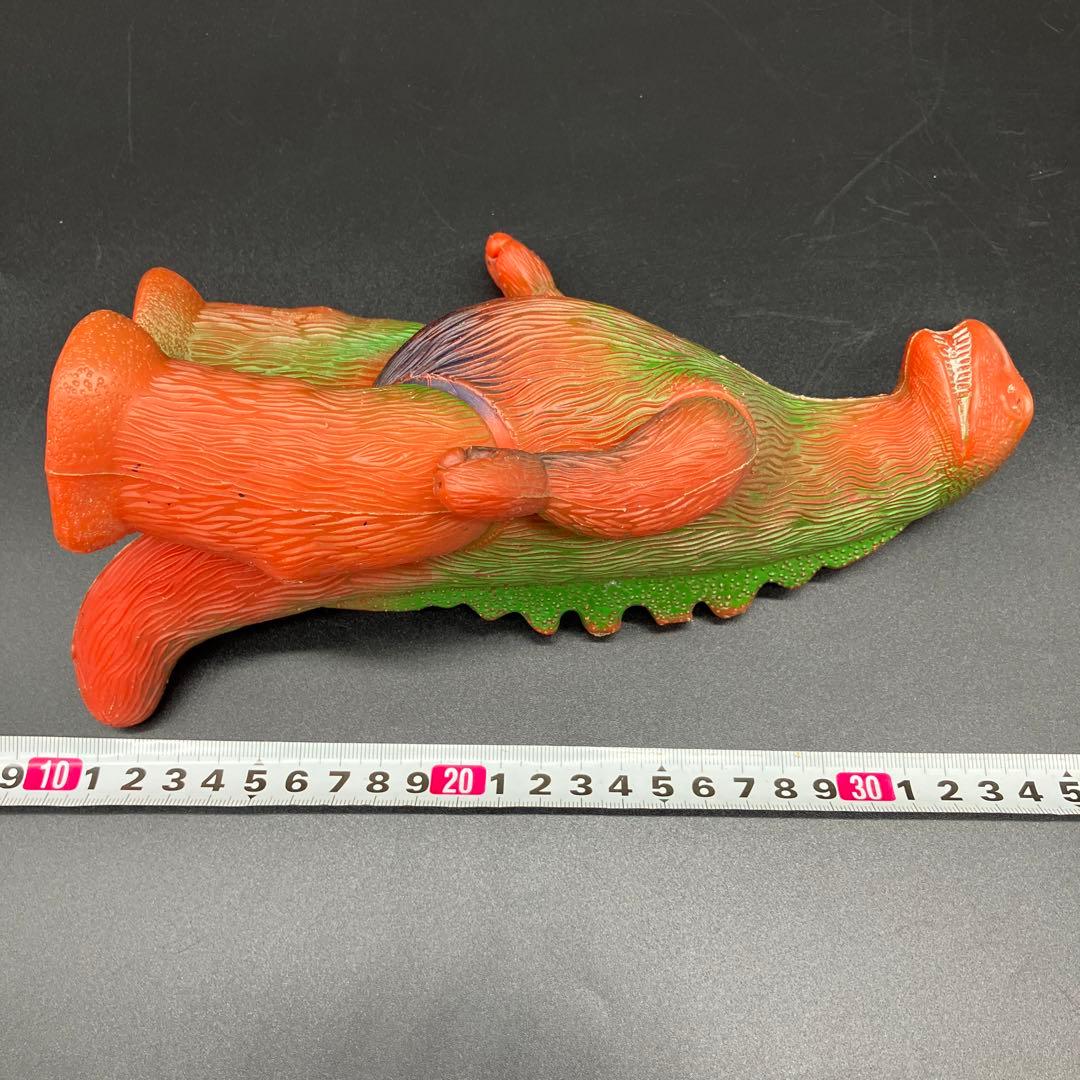 ゴジラ ポリ製 無版権 パチ怪獣 フィギュア 昭和レトロ　当時物　レア　パチモン