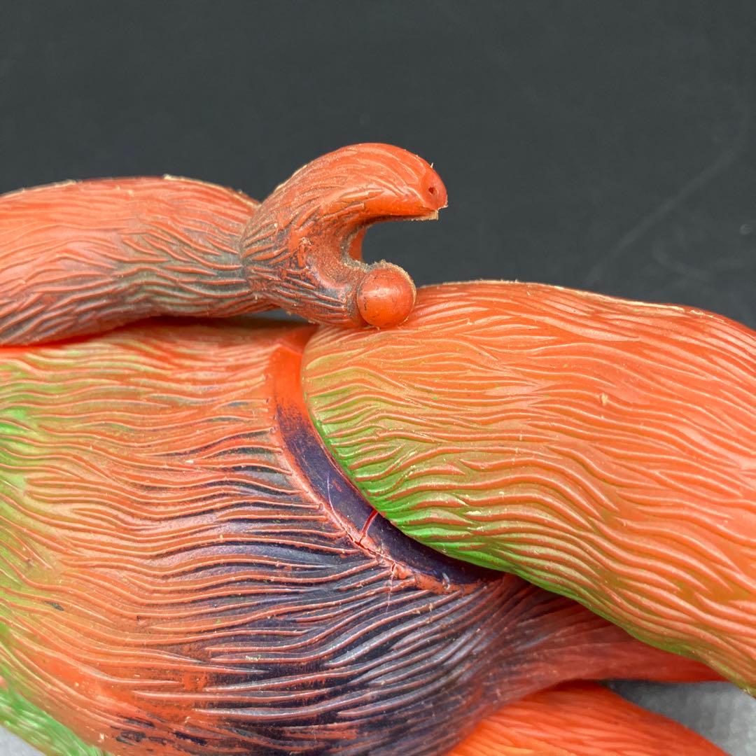 ゴジラ ポリ製 無版権 パチ怪獣 フィギュア 昭和レトロ　当時物　レア　パチモン