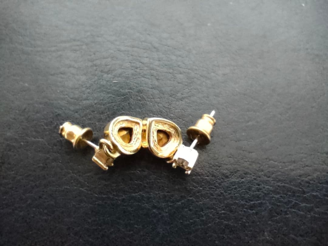 画像追加●美品ChristianDiorクリスチャンディオール イヤリングピアス