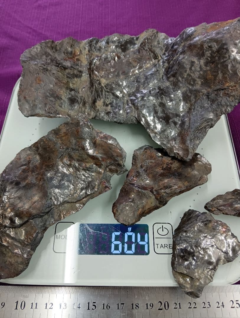 旧家蔵出希少レア時代キラキラ鉱石（おそらく黒雲母？）大小サイズ当時物コレクション