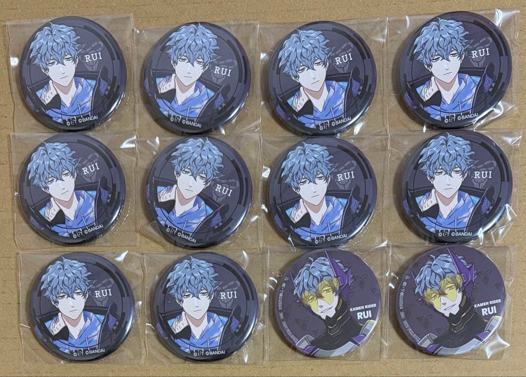 ライドカメンズ　ルーイ　缶バッジ