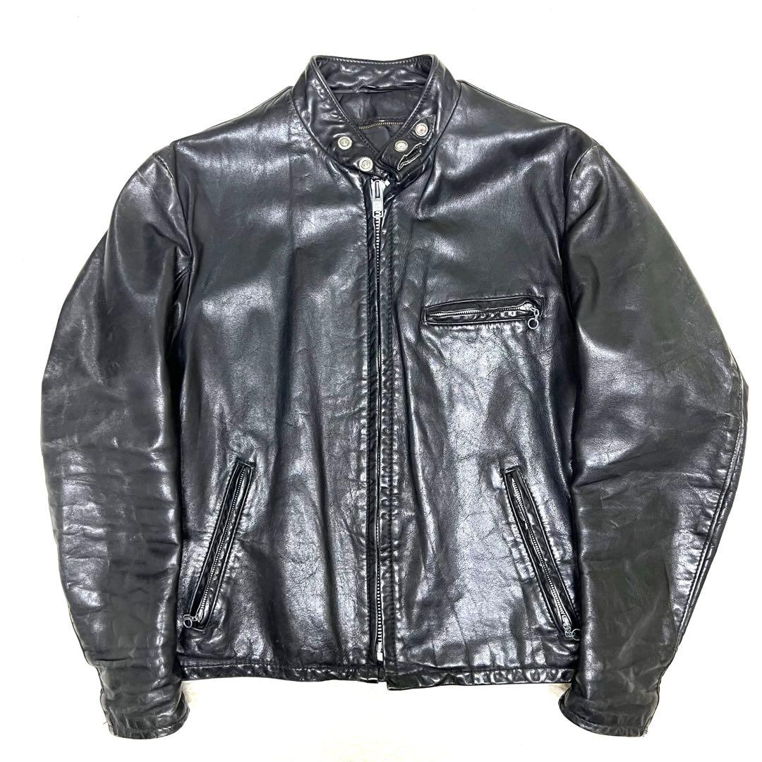 か*ん様 Schott 641 サイズ42 レザー シングルライダースジャケット