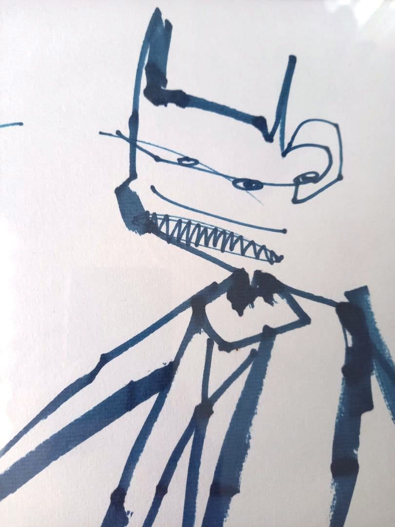 Futura Graffiti Art 直筆原画 本名 Lenny サイン有り