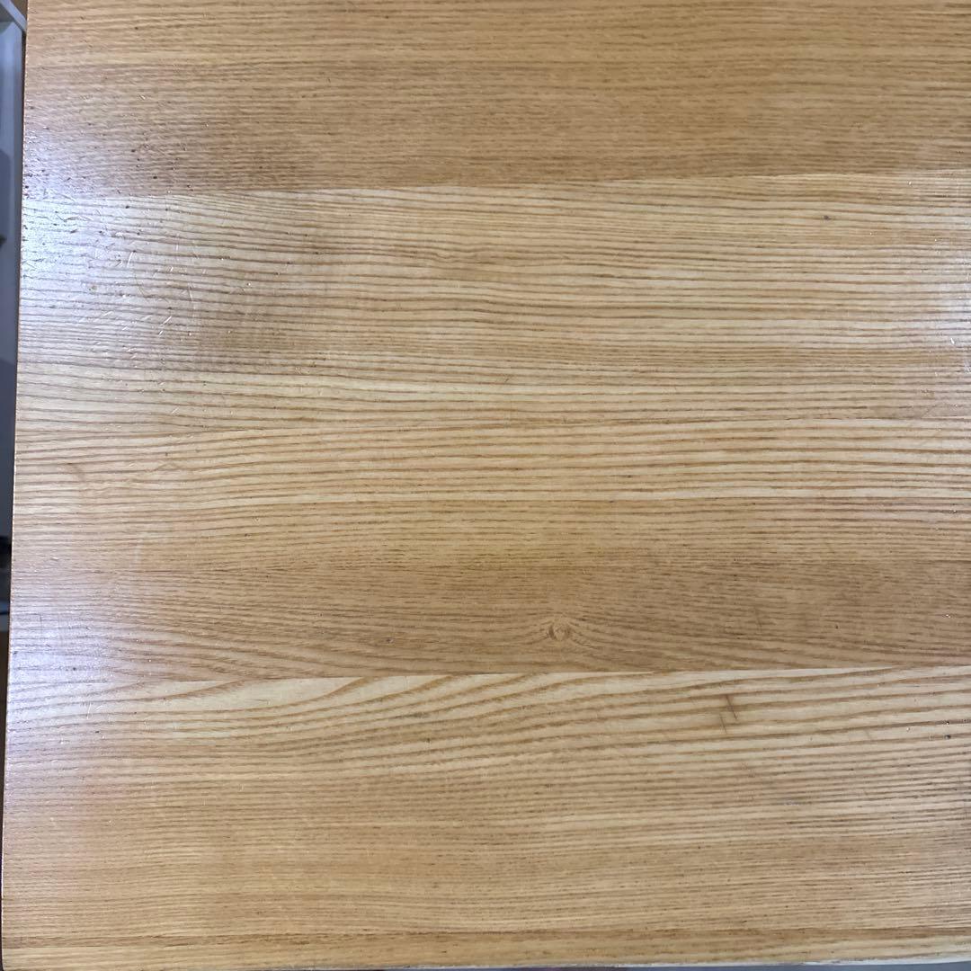 無印良品 MUJI タモ材 ナチュラルウッド 長方形ダイニングテーブル