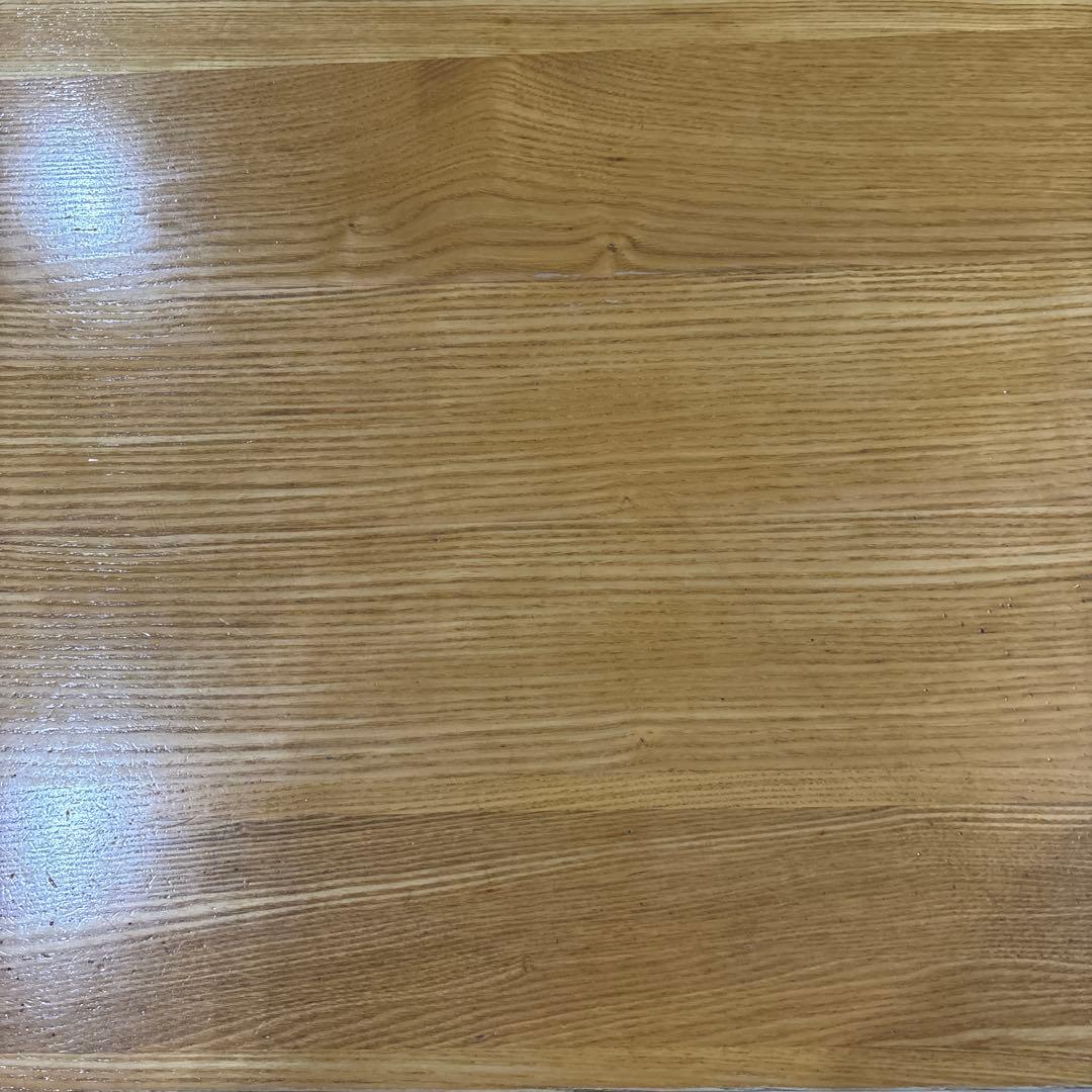 無印良品 MUJI タモ材 ナチュラルウッド 長方形ダイニングテーブル