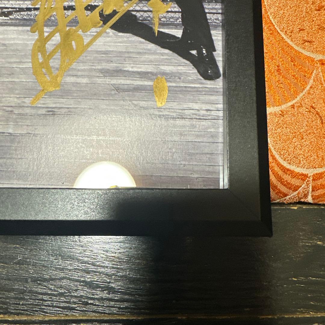 新品未使用　横浜銀蝿　直筆サイン入り　2021年　カレンダー　額付