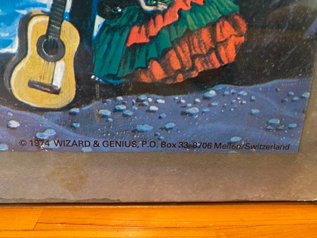 ASTRAL BODY 額装ポスター Klarwein ビンテージ