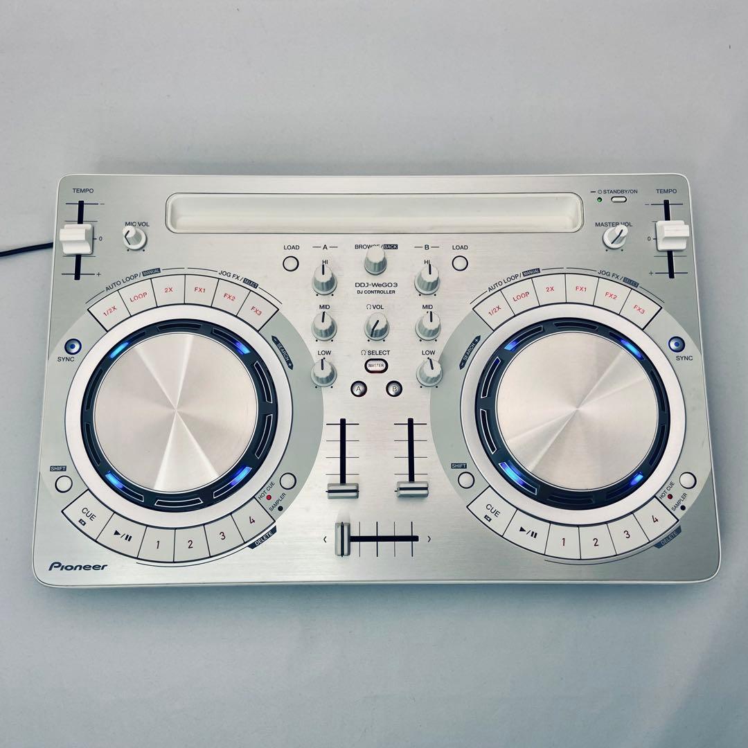 PIONEER DJ DDJ-WEGO3-W USBバス電源 スクラッチ対応