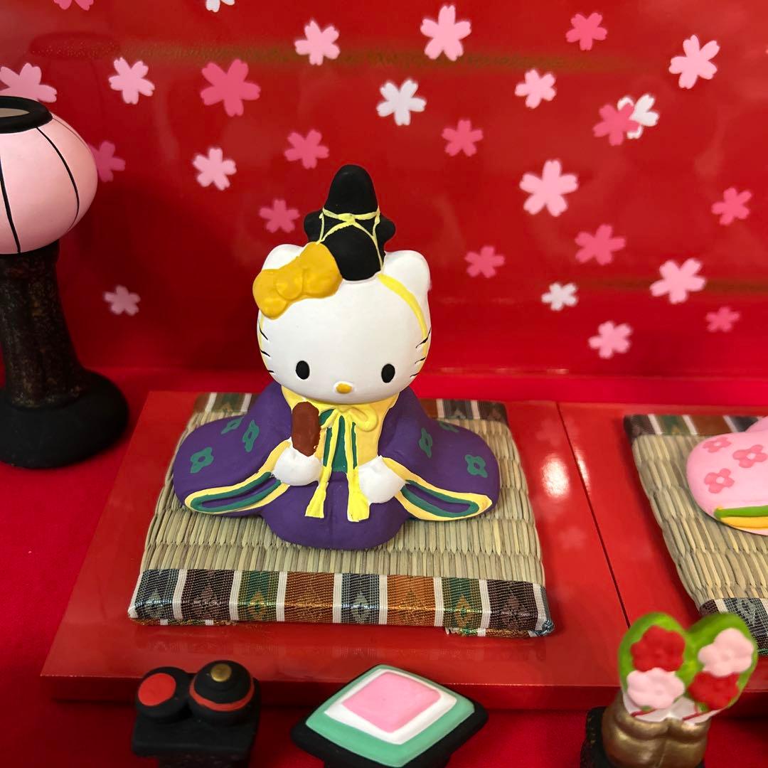 【超美品】SANRIO サンリオ　キティ　雛人形