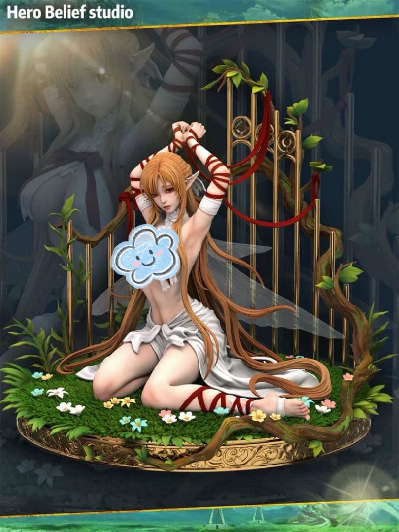 アスナ　結城明日奈 フィギュア ソードアート・オンライン　ガレージキット