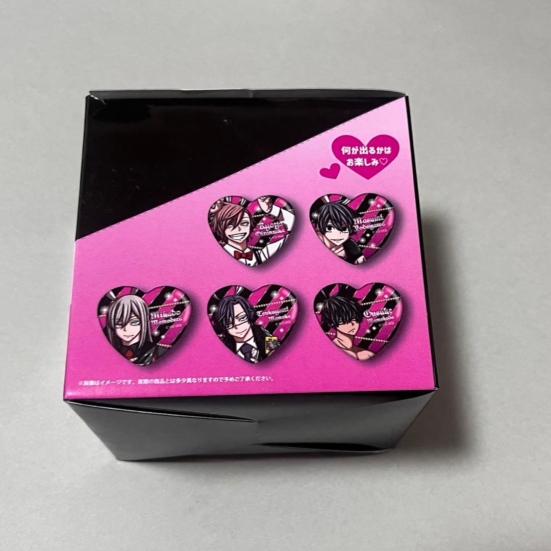 桃源暗鬼 トレーディングメタリック ホログラム ハート 缶バッジ BOX