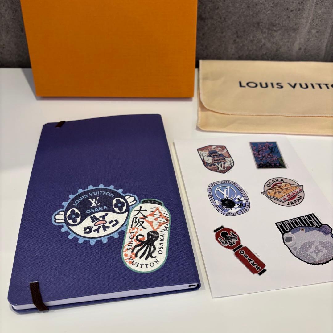 ルイ・ヴィトン 大阪中之島美術館開催限定！ノート・ステッカー・ショップ袋