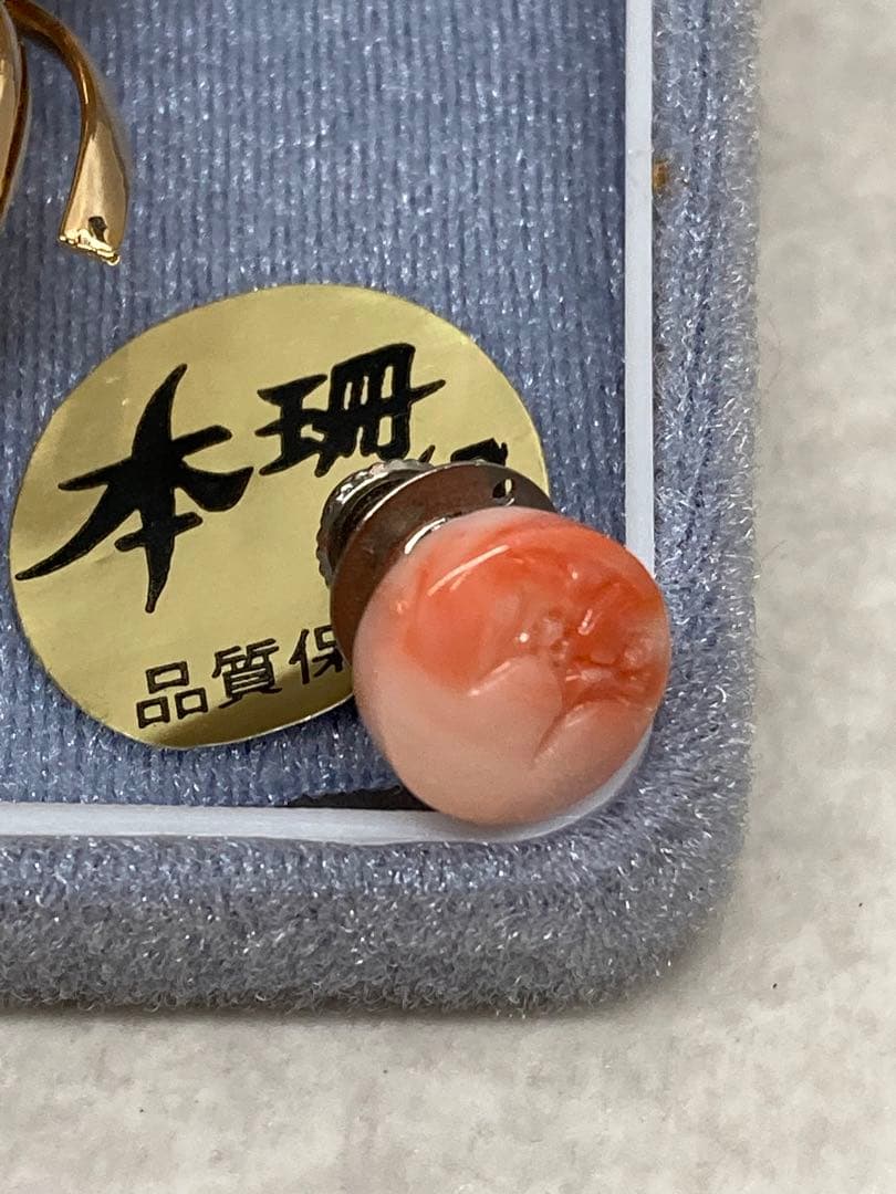 未使用品 本鼈甲 白甲 本珊瑚 赤珊瑚 本真珠 925 ブローチ ネックレス