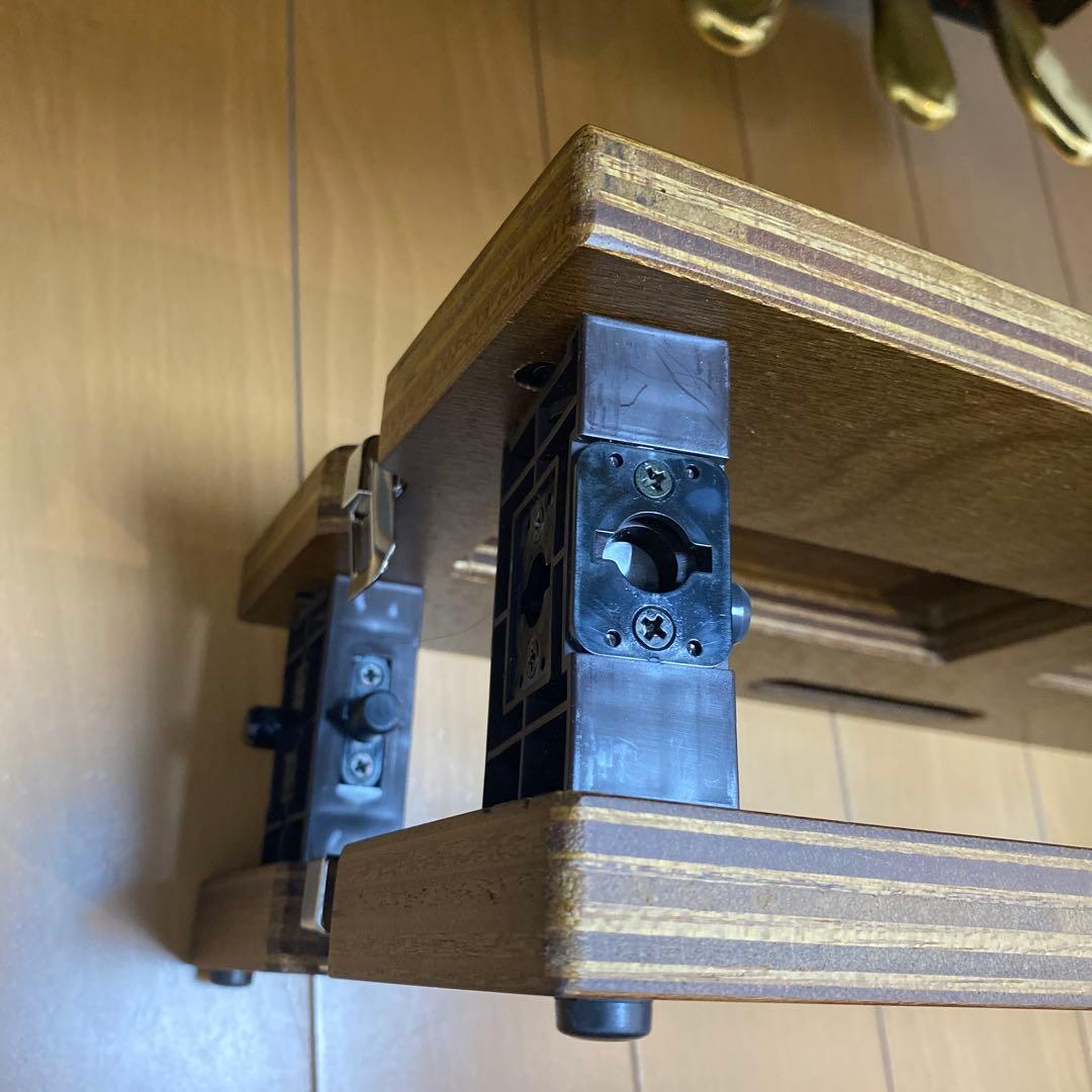 【吉澤 】ピアノ アシストスツール ASS-V ウォルナットピアノ補助台 美品✨