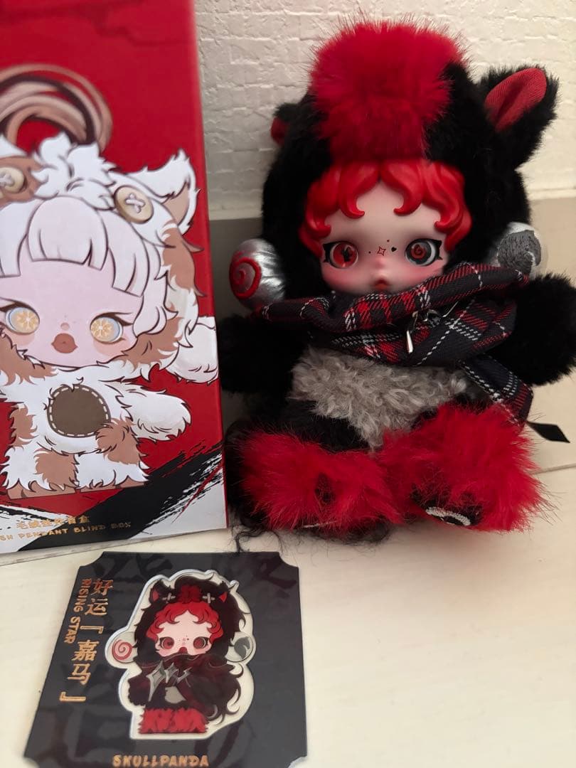 こ*！様 POPMART Have a good Run スカルパンダ シークレ