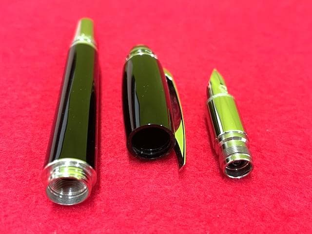 極美品 モンブラン スターウォーカー 万年筆 F細字 14K 保証書付 即送