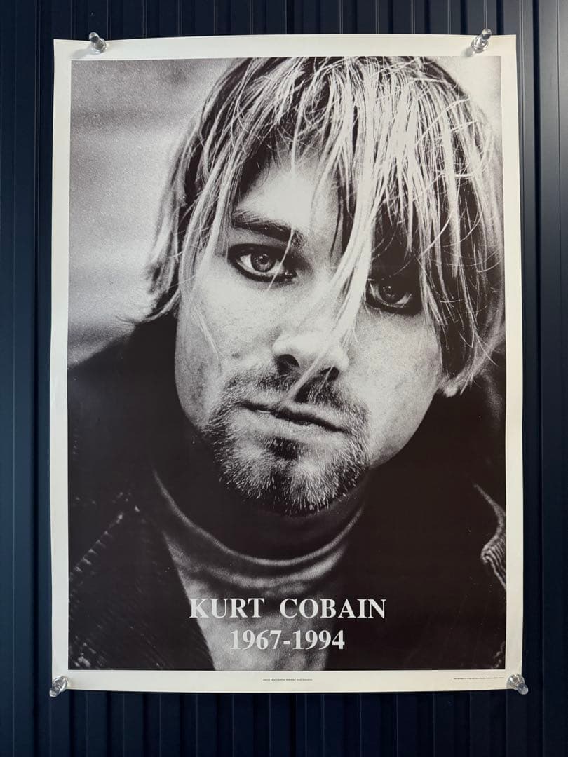 ☆ Cobain☆ポスター ☆1967-1994☆ビンテージポスター☆