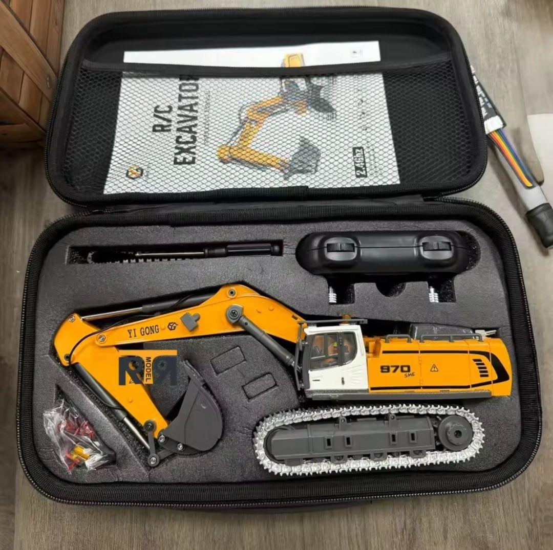 ☆期間限定値下げ☆ 1/50 970 RTR RCショベル　ケース付き　ラジコン