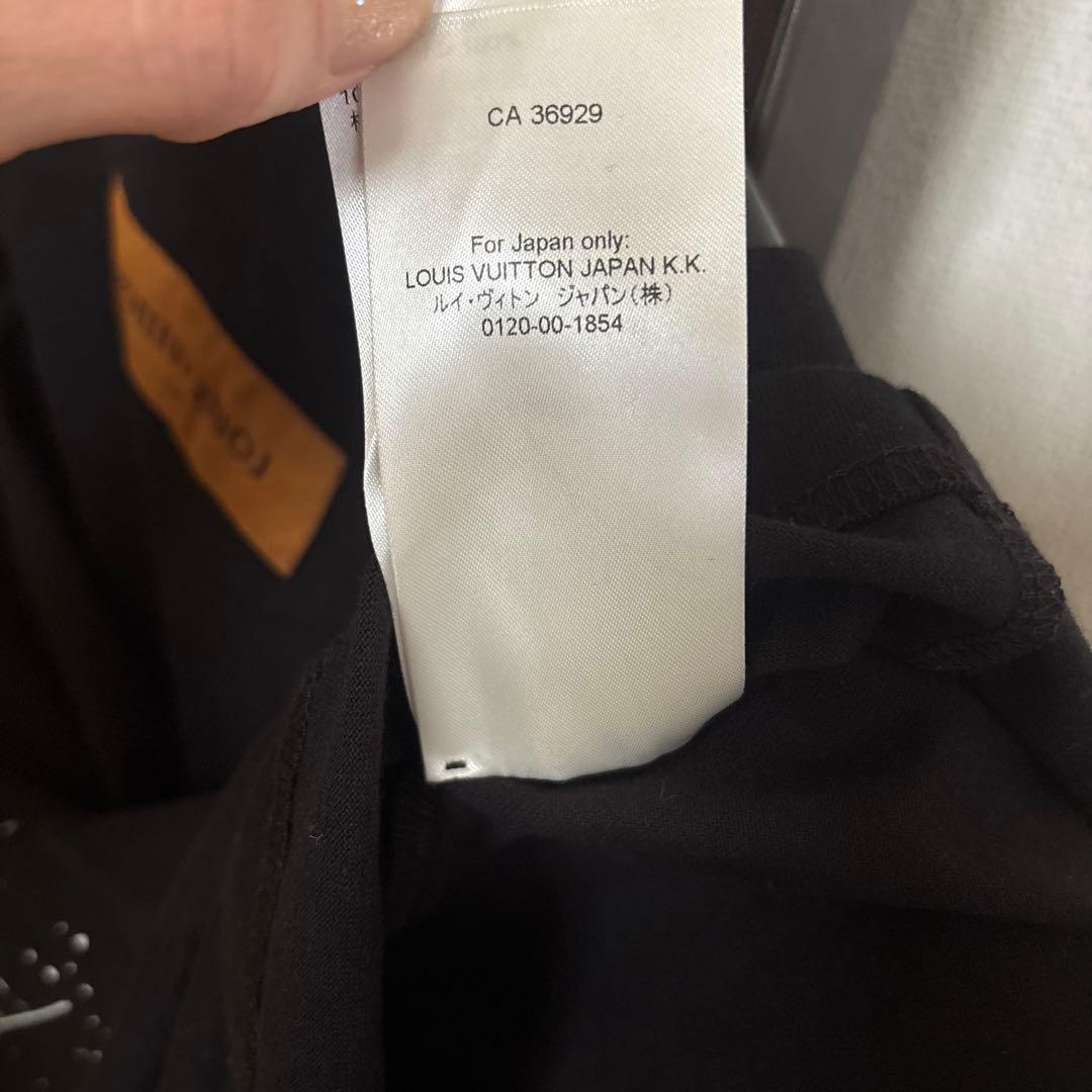 LOUIS VUITTON グラフィックTシャツ ブラック